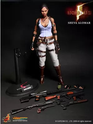 Hot Toys Resident Evil 5 Sheva Alomar BSAA Version 1/6 Scale Collectible Figure