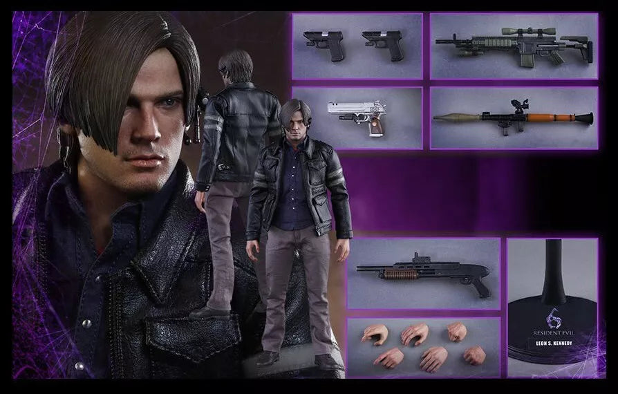 Resident Evil 6 VGM22 Leon S. Kennedy 1/6th Scale Collectible Figure